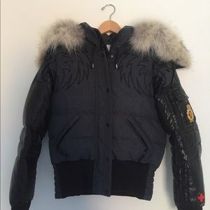 Women’s Rossignol ski jacket with fur trim hood